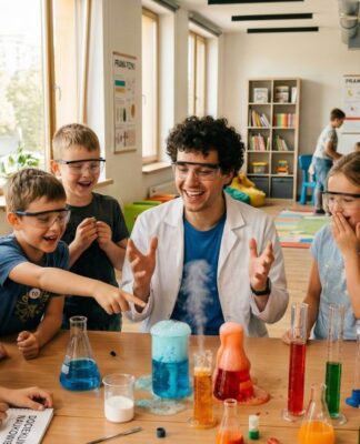 pokazy naukowe dla dzieci